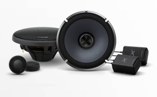 Alpine X-Series 6.5 Component 2-Way Speakers (Pair) - Intensery
