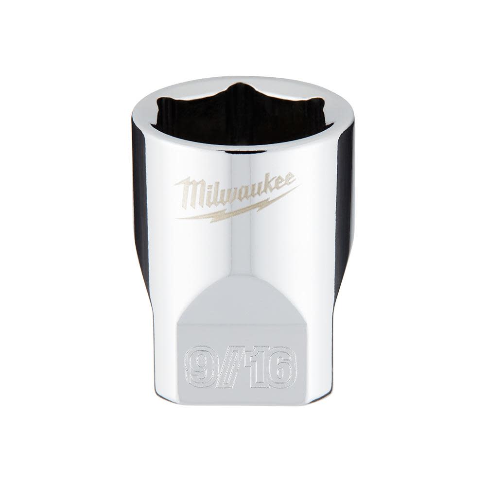 Milwaukee 1/4 in. Drive 9/16 in. SAE 6-Point Socket 45-34-9010 from Milwaukee - Intensery
