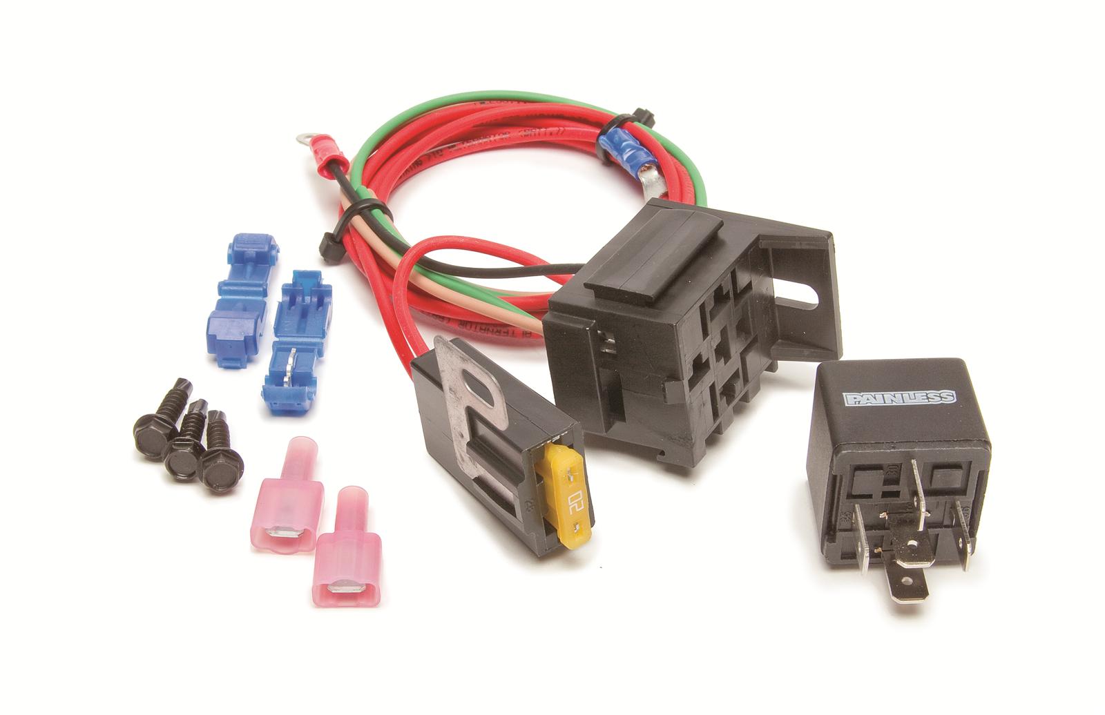 Painless Performance 30802 Painless Performance High-Beam Headlight Relays - Intensery