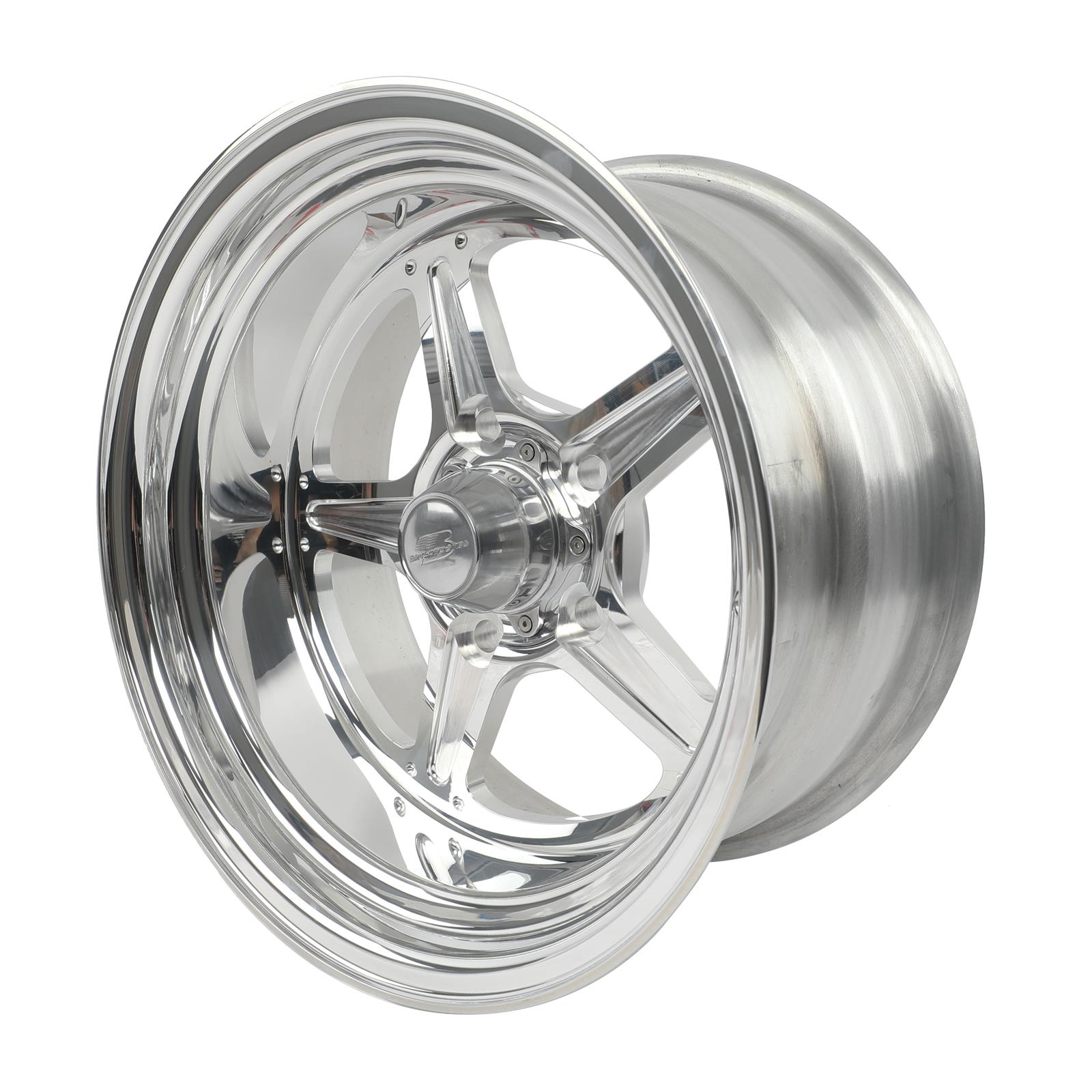 Billet Specialties RS035806135N Billet Specialties Street Lite Polished Wheels - Intensery