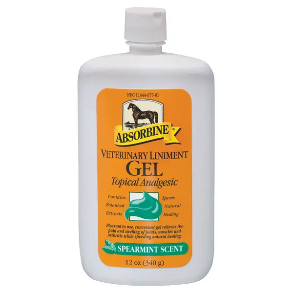 Absorbine Veterinary Liniment Gel Topical Analgesic - Intensery