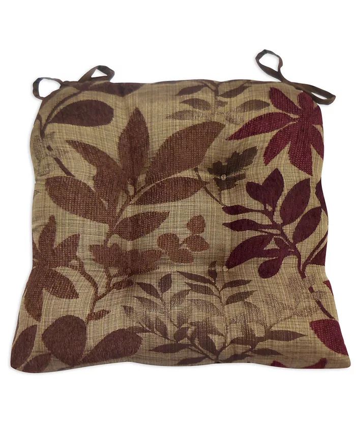 Arlee Home Fashions Memory Foam Chair Pads - Set of 2 - Intensery