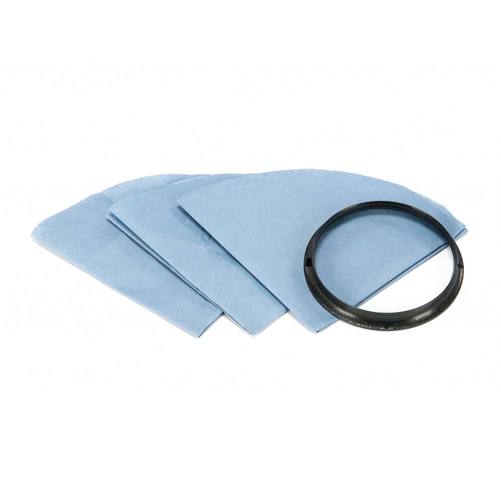 Shop Vac Type S Reusable Dry Filter with Mounting Ring 3pk - Intensery