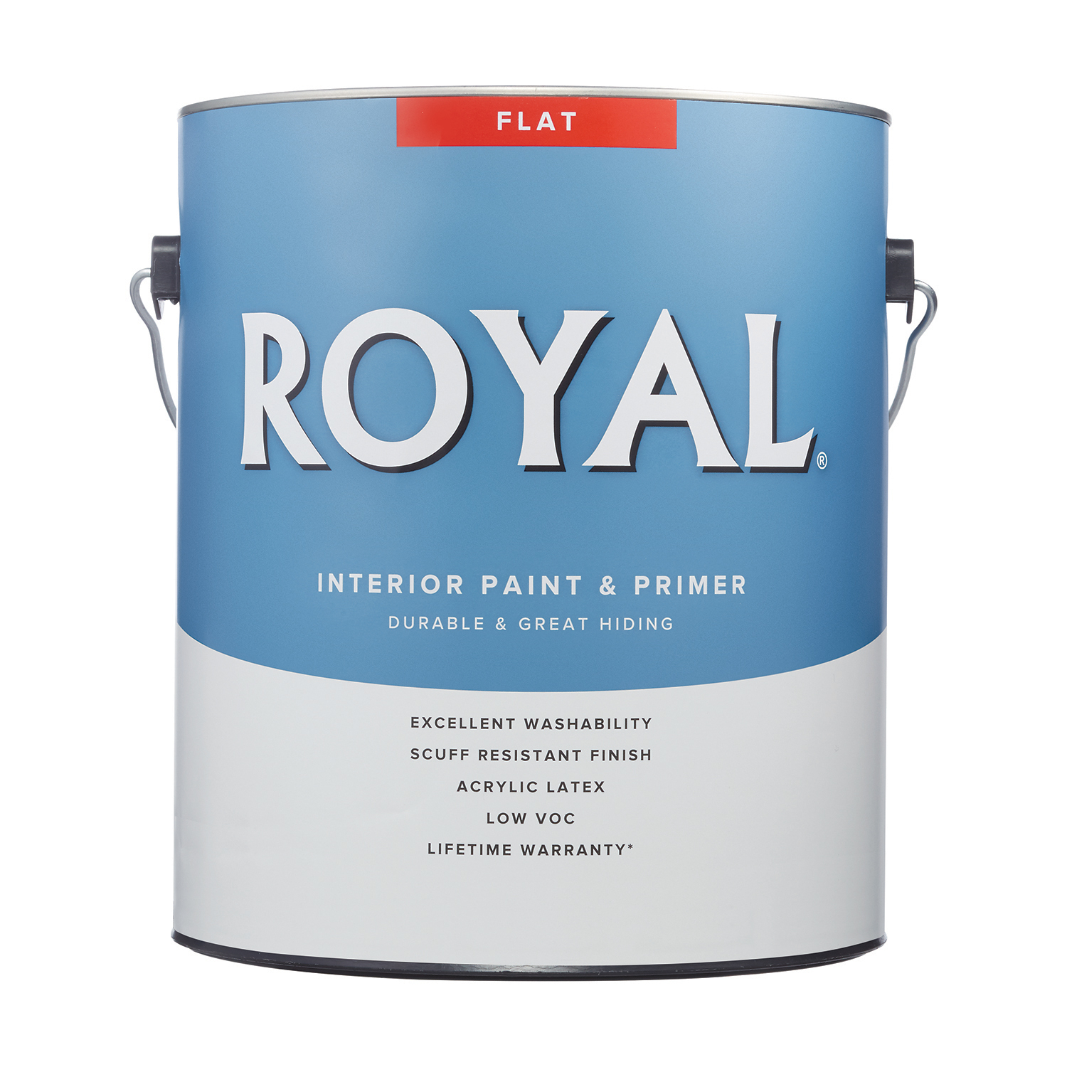Royal Flat Tint Base Ultra White Base Paint and Primer Interior 1 gal - Intensery