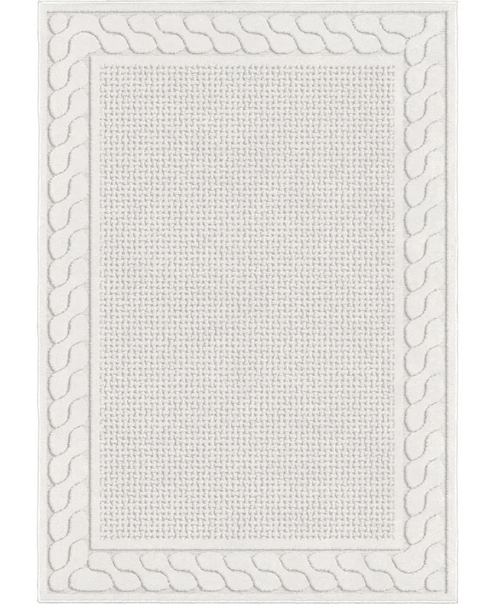 My Texas House Picket Fences Natural Outdoor Area Rug Collection - Intensery