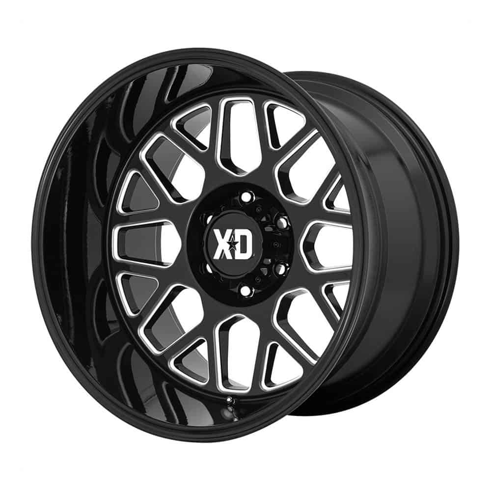 XD XD849 GRENADE 2 XD849 20X10 8X6.5 G-BLK MILL -18MM - Intensery