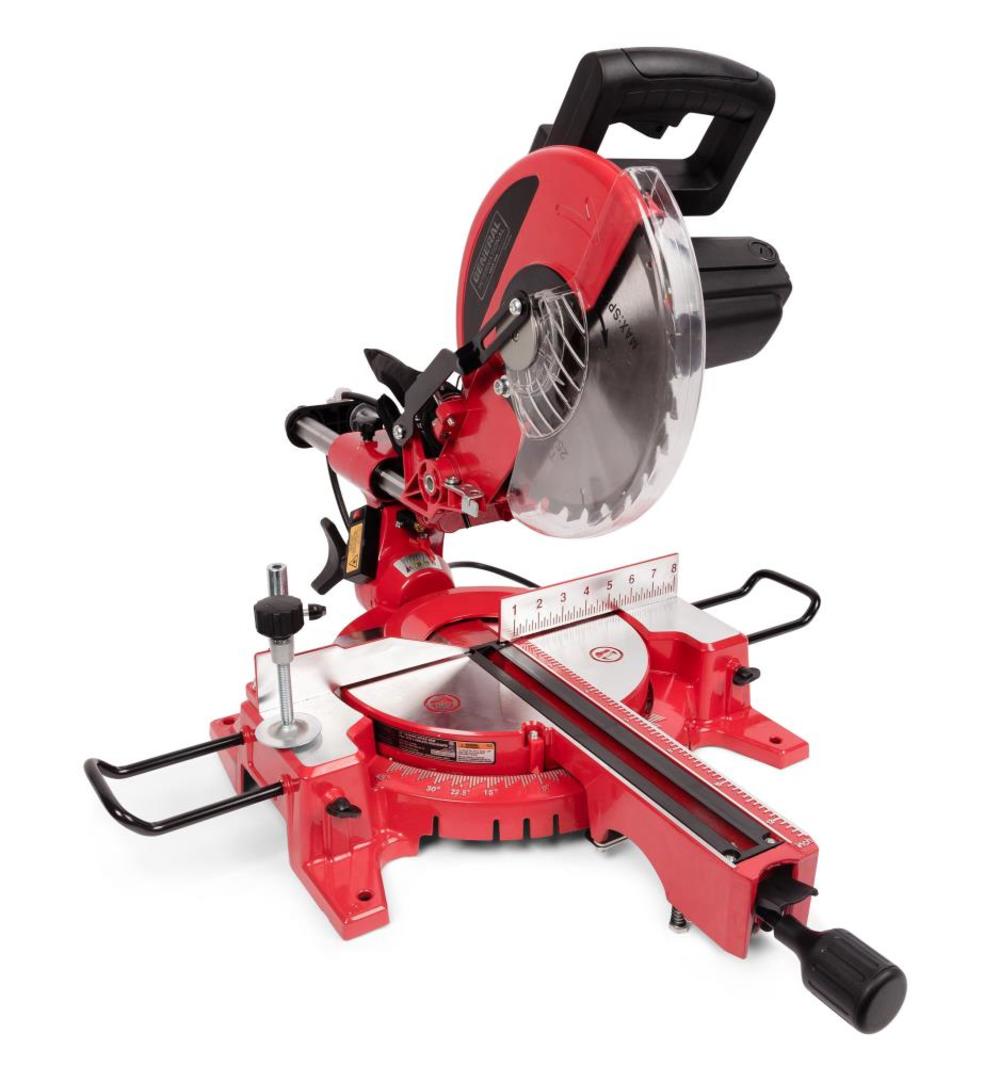 General International 10 Sliding Miter Saw Laser Alignment 15 Amp - Intensery