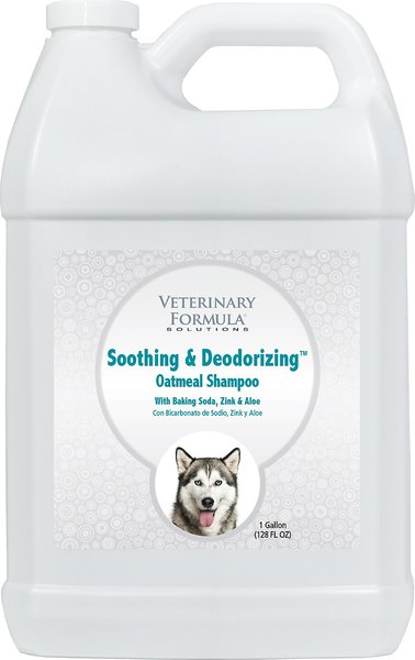 Veterinary Formula Solutions Soothing and Deodorizing Oatmeal Shampoo for Dogs and Cats - Intensery
