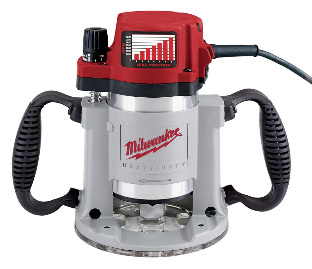 Milwaukee 3-1/2 Max HP Fixed-Base Production Router 5625-20 from Milwaukee - Intensery