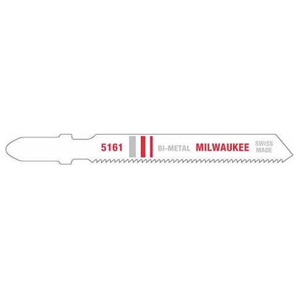 Milwaukee 3 in. 24 TPI Bi-Metal Jig Saw Blades 5PK 48-42-5161 from Milwaukee - Intensery