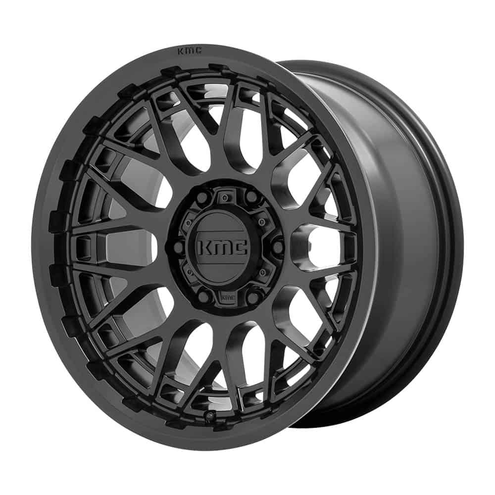KMC KM722 TECHNIC KM722 17X8.5 6X5.5 S-BLK 18MM - Intensery