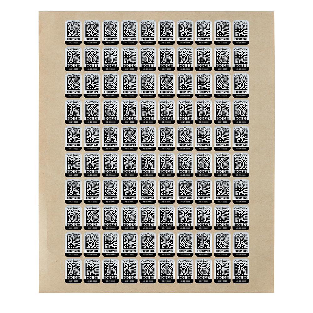 ONE-KEY™ Asset ID Tag – Small for Metal Surface (100pc) - Intensery