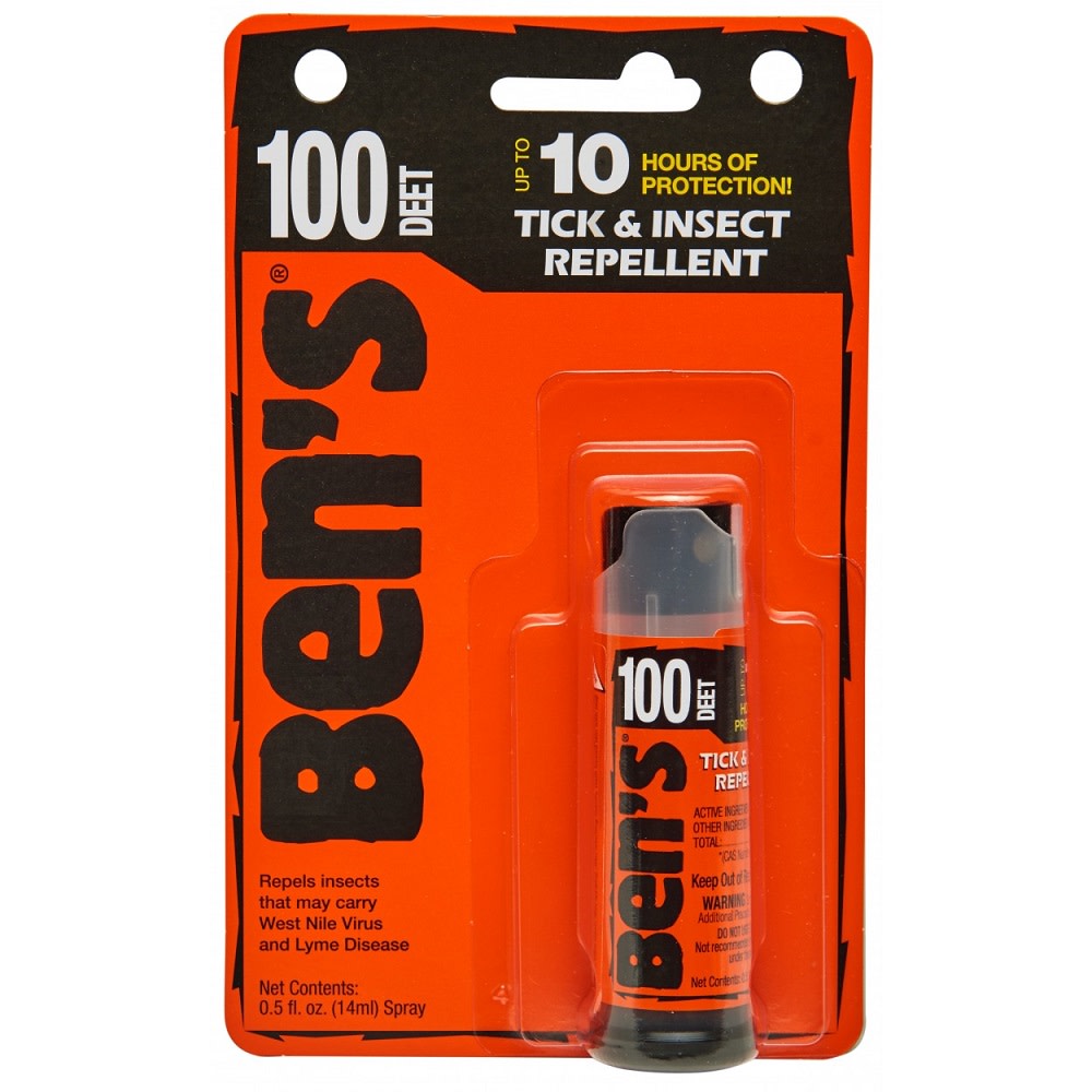 100 MAX Tick and Insect Repellent Mini Spray.5 oz - Intensery