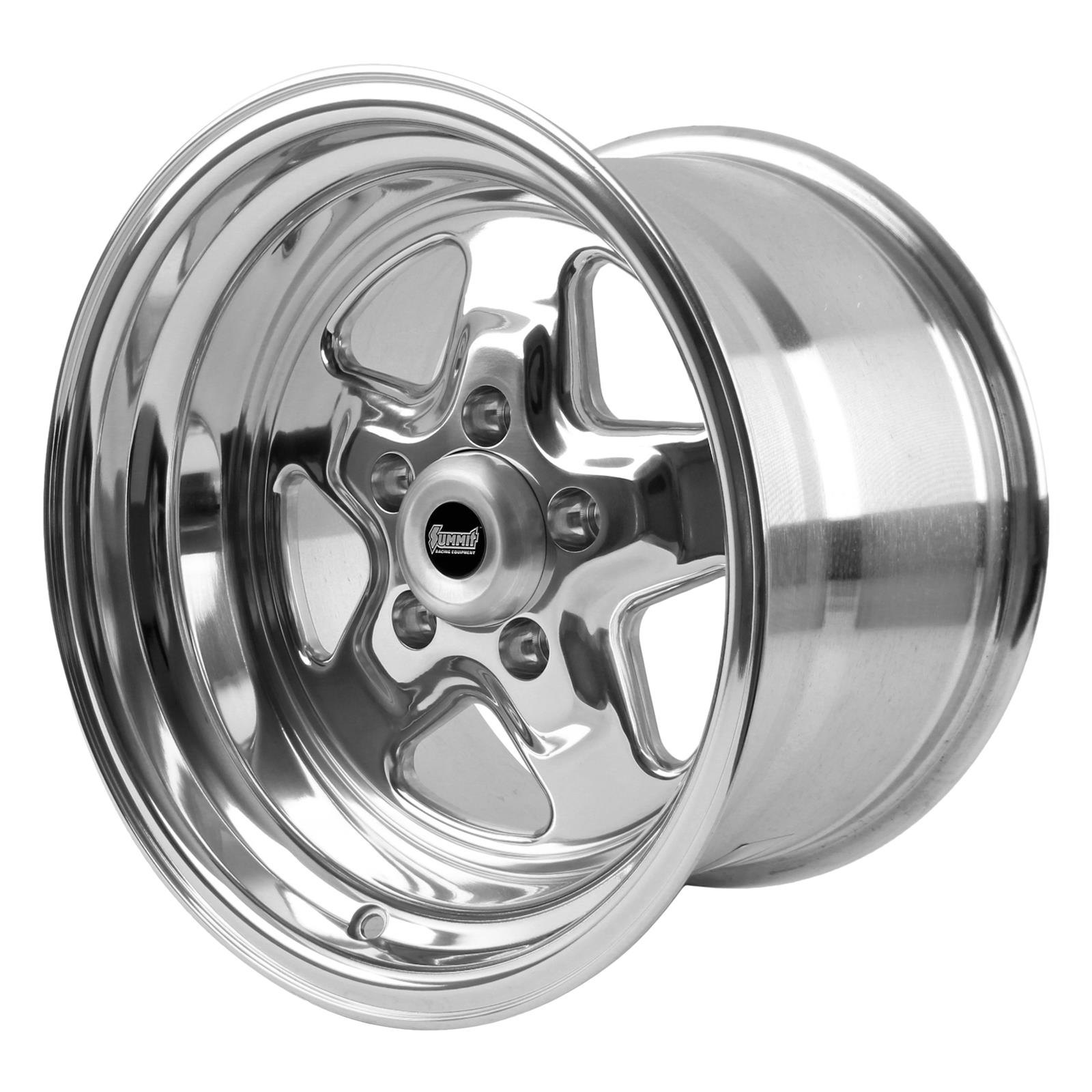Summit Racing SUM-521P-51610 Summit Racing Equipmentand#174; Fast-Five Wheels - Intensery