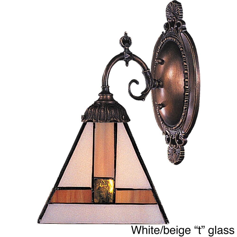 Mix-N-Match Tiffany Bronze Multiple Styles 1-light Sconce - Intensery