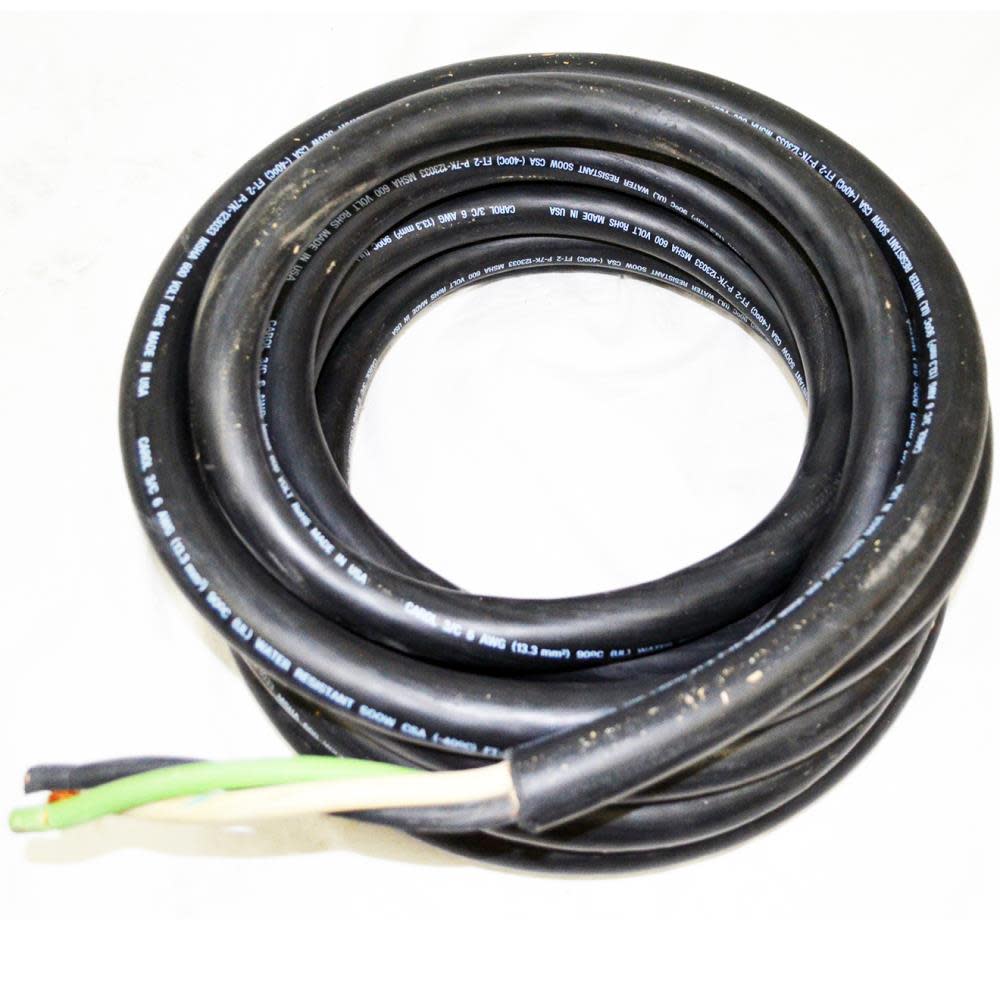 DEWALT Cord Kit - 6-3 Gauge Wire 25 ft for DXH2000TS Electric Heater - NO PLUG F102885 from DEWALT - Intensery