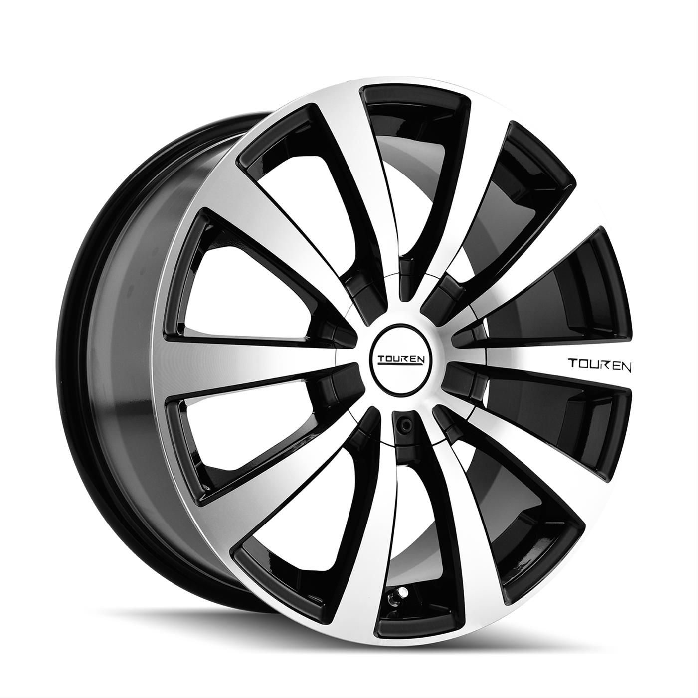 Touren 3130-5703M Touren TR3 Series Matte Black Wheels with Machined Face - Intensery