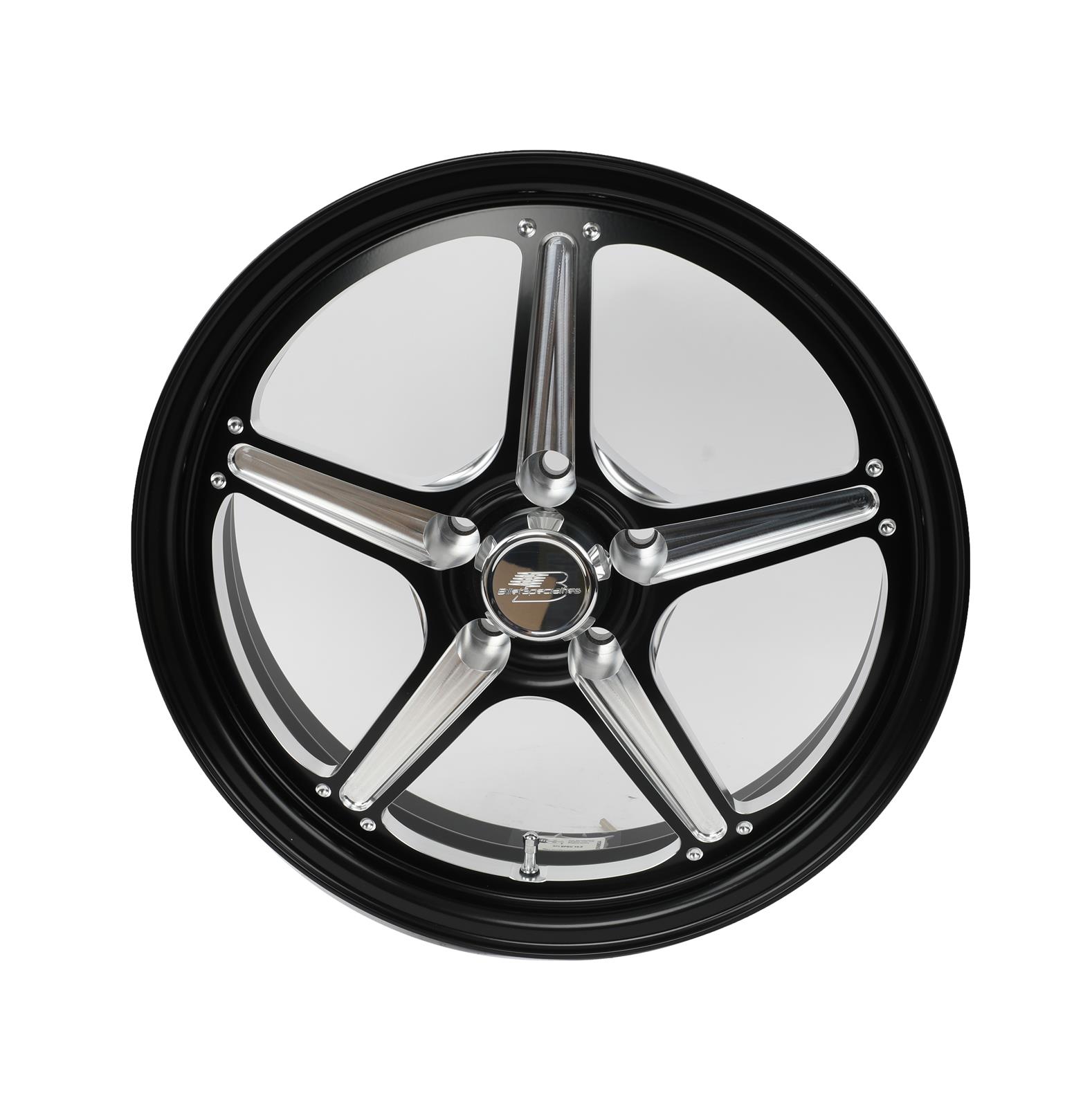 Billet Specialties RSFB37456520N Billet Specialties Street Lite Black One-Piece Wheels - Intensery