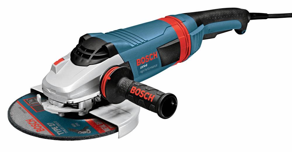 7 In. 15 A High Performance Large Angle Grinder - Intensery