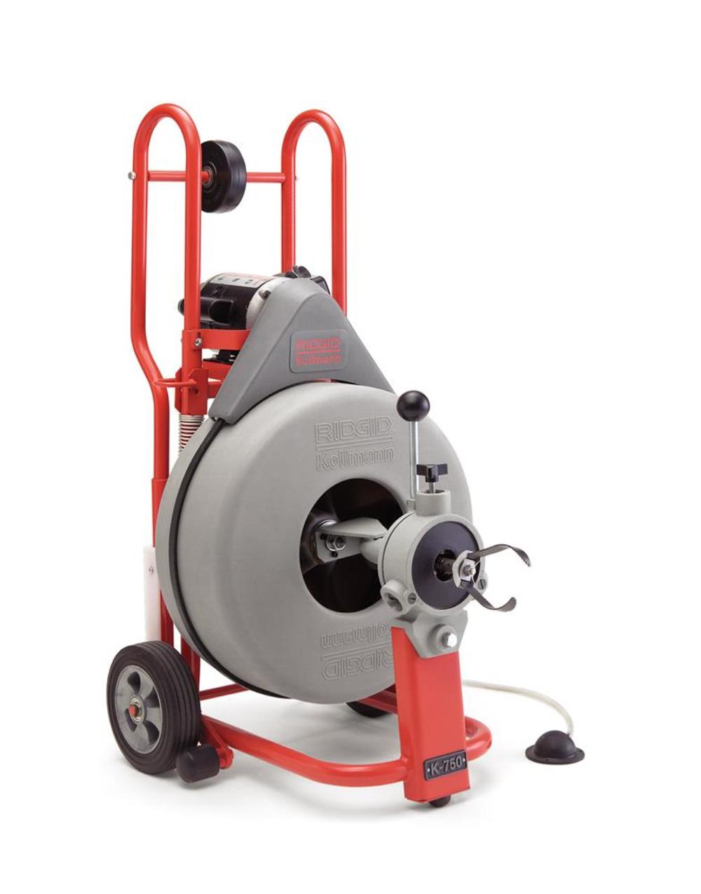 Ridgid K-750 Autofeed Drum Machine with 3/4In Pigtail 41977 from Ridgid - Intensery