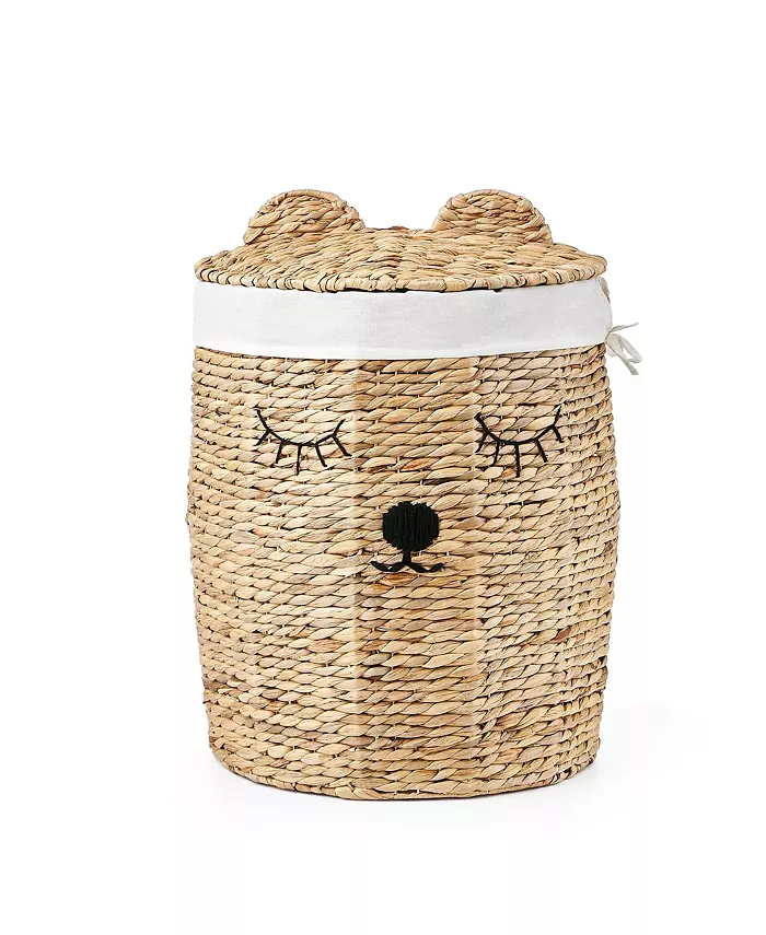 Baum Round Bear Hamper， Set of 4 - Intensery