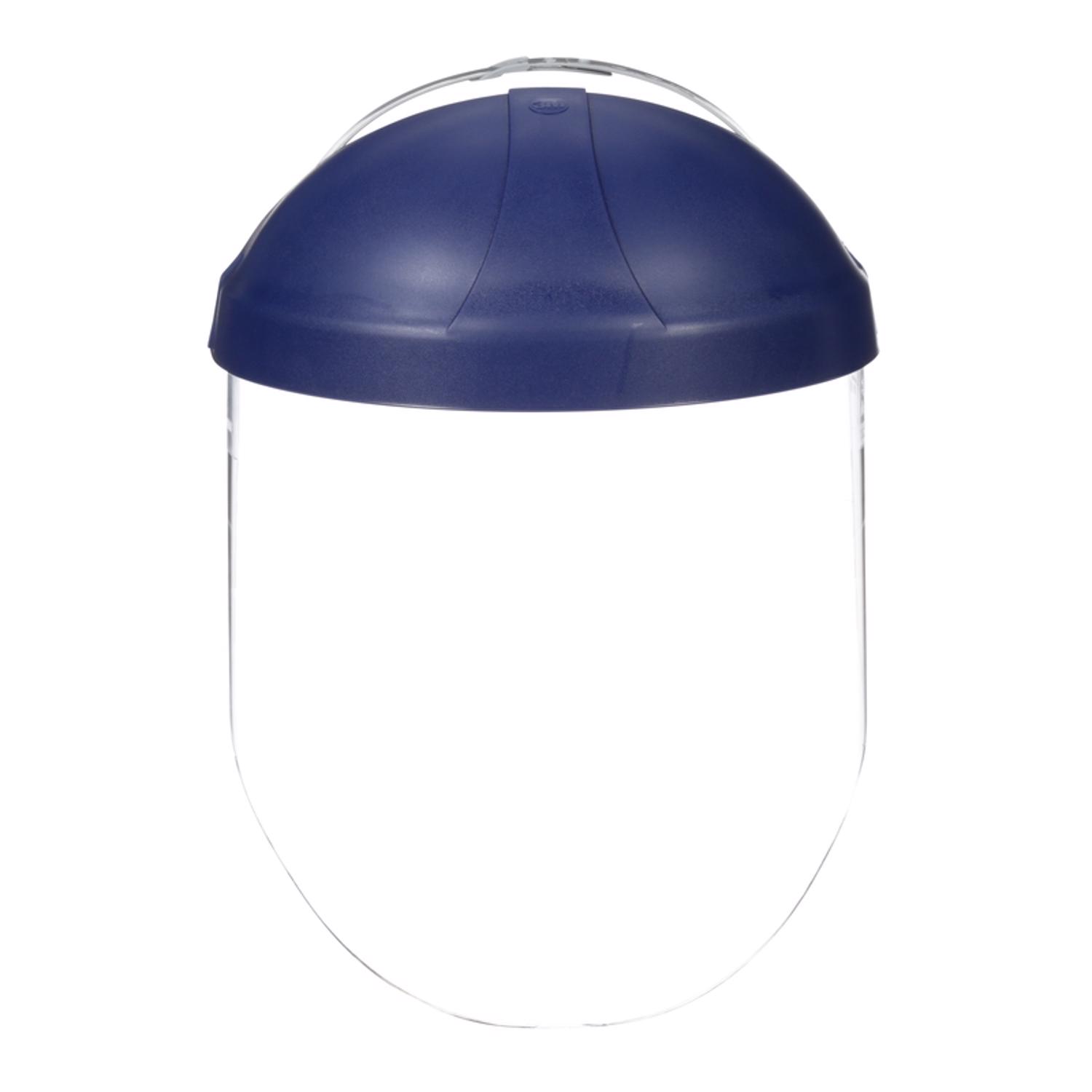 3M Face Shield Clear Lens Blue Frame 1 pc - Intensery