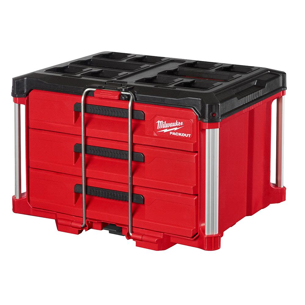 Milwaukee PACKOUT 3-Drawer Tool Box 48-22-8443 from Milwaukee - Intensery