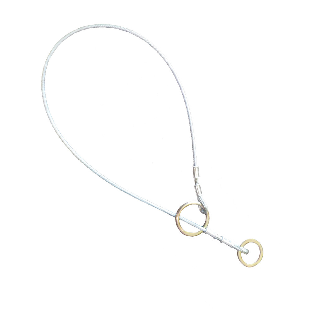Safewaze 6and#8242; Cable Choker Anchor with 2 Pass Through O Ring - Intensery