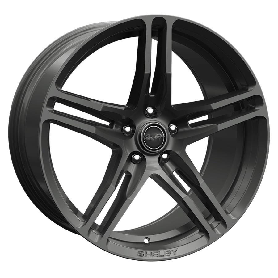 Carroll Shelby Wheels CS14-215455-G Carroll Shelby CS14 Gunmetal Wheels - Intensery