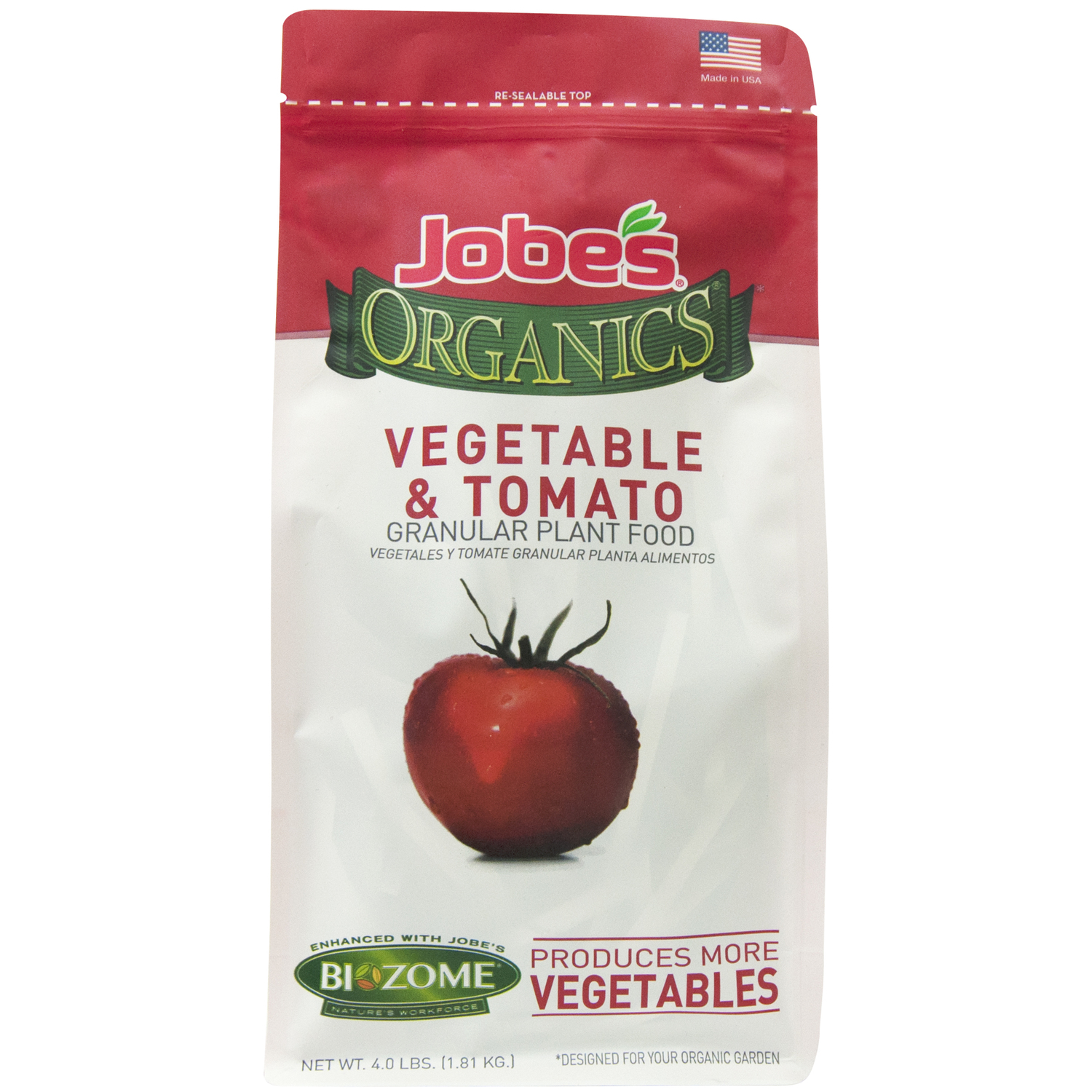 Jobe\u0027s Biozome Organic Granules Plant Food 4 lb - Intensery