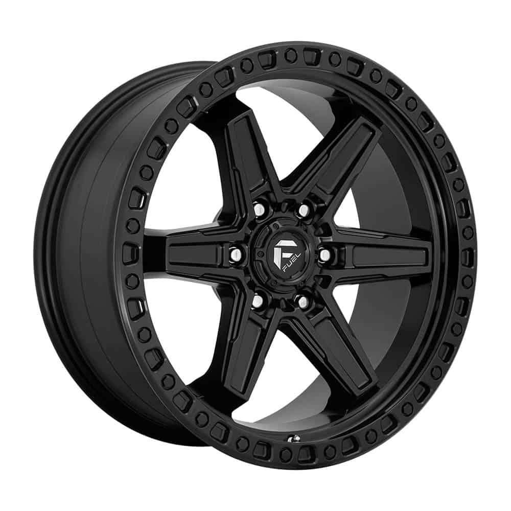 Fuel 1PC D697 KICKER D697 17X9 5X5.0 MT-BLK -12MM - Intensery