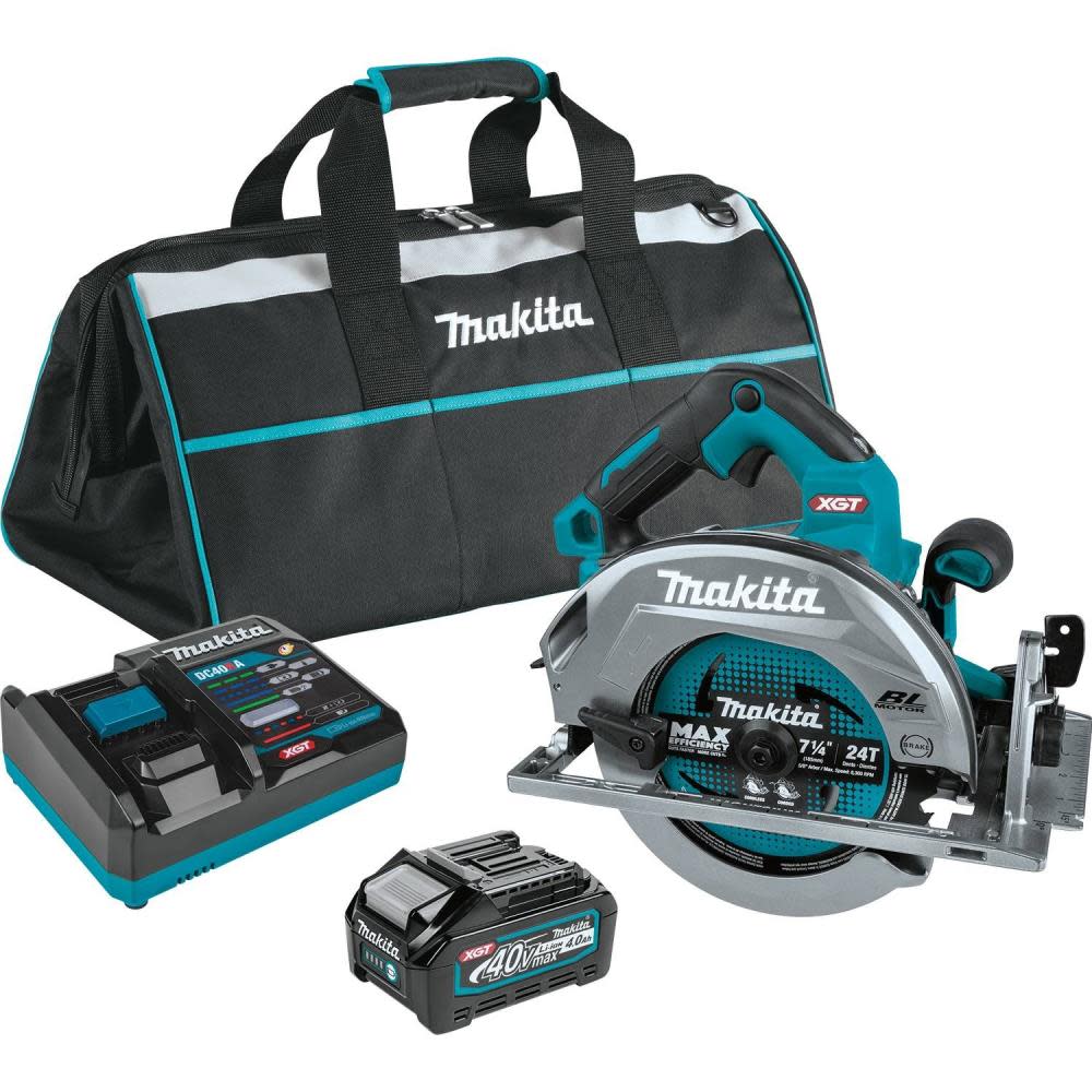 Makita XGT 40V max Circular Saw Kit 7 1/4 - Intensery