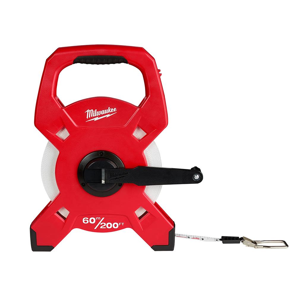 Milwaukee 60m/200' Fiberglass Open Reel Long Tape 48-22-5360 from Milwaukee - Intensery