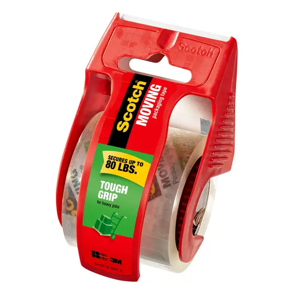 3M 1.88 in x 22.2 yd Tough Grip Moving Packaging Tape - Intensery