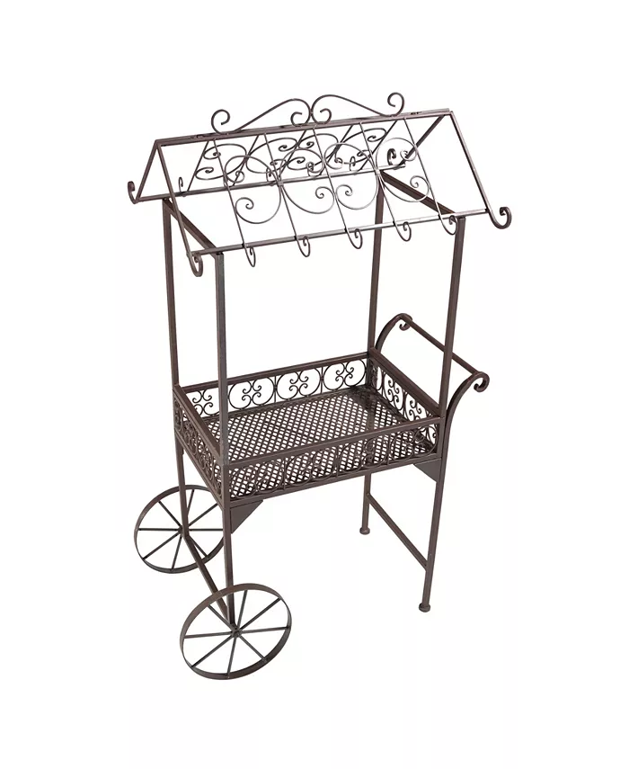 Design Toscano Jardin A La Francaise Flower Pushcart - Intensery