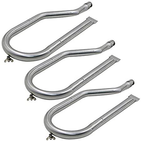 Burners Burners Kit for Sterling Forge Courtyard 2404 U Sharp Grills, 16 1/2 x 6 1/8 - Intensery