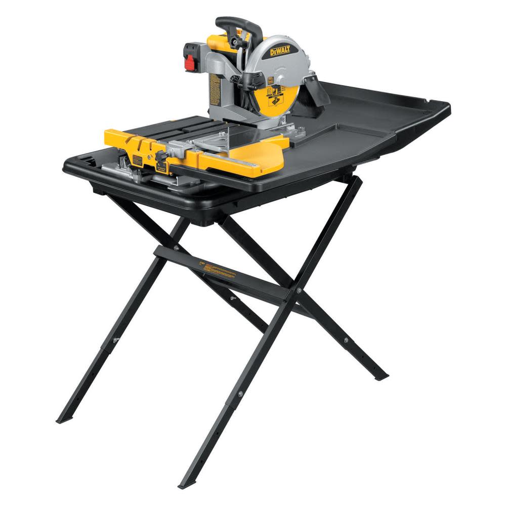 10 In. Wet Tile Saw with Stand - Intensery
