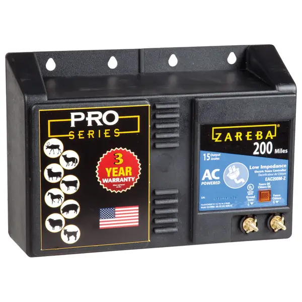 Zareba 200 Mile AC Electric Fence Energizer - Intensery