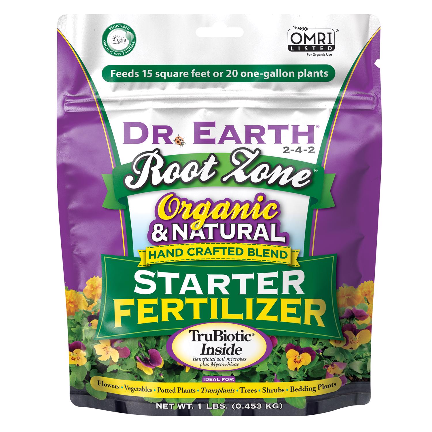 Dr. Earth Root Zone Organic Granules Plant Food 1 lb - Intensery