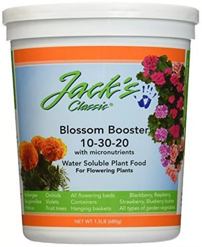 Jack's Nutrients Jacks Nutrients Classic Blossom Booster Water Soluble Plant Food 1.5lb - Intensery