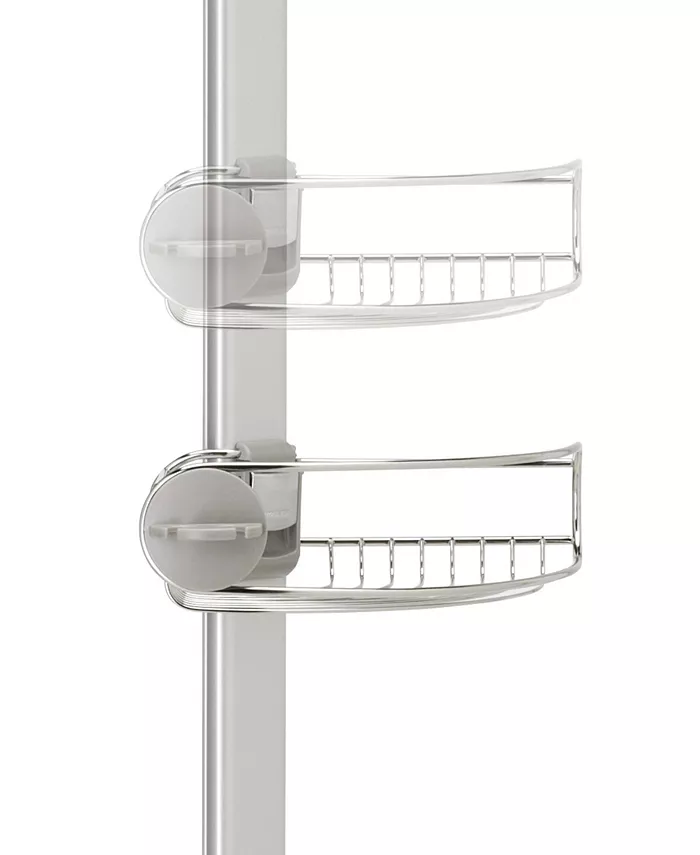 simplehuman 9' Tension Shower Caddy - Intensery