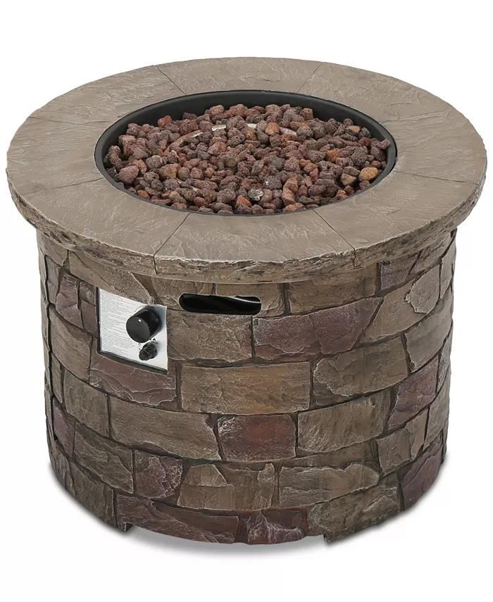 Noble House Marquez Gas Fire Pit - Intensery