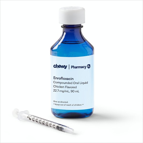 Enrofloxacin Compounded Oral Oil Liquid for Dogs and Cats - Intensery