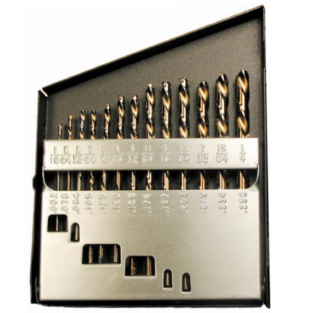 Type 240-AL Super Premium Ultra Bor Left-Hand Spiral 17 Piece Set - Intensery