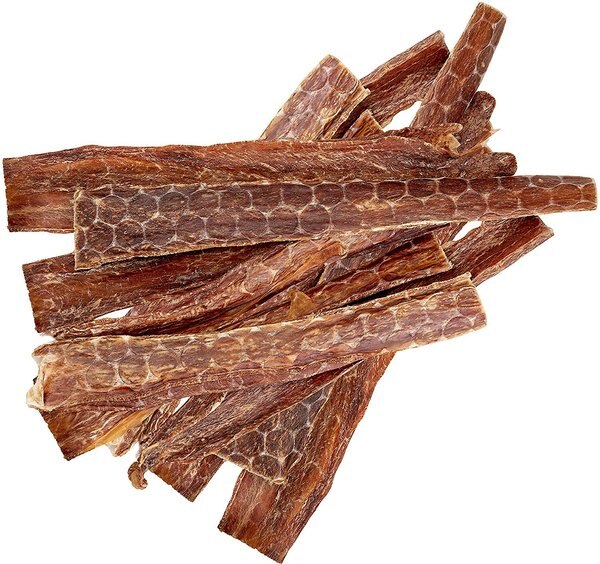 HOTSPOT PETS Flat Beef Gullet Stick Dog Chew Treats - Intensery