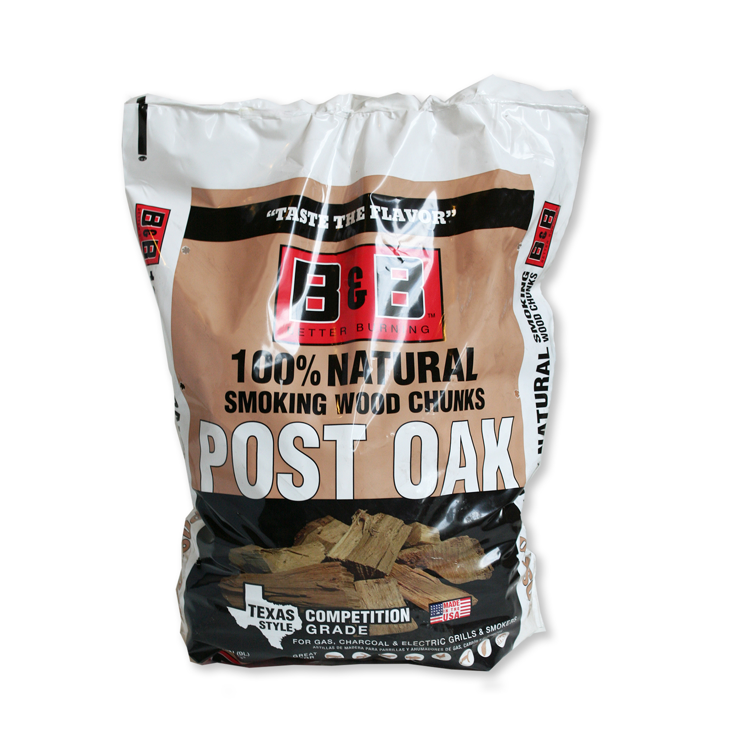 B\u0026B Charcoal All Natural Oak Wood Smoking Chunks 549 cu in - Intensery