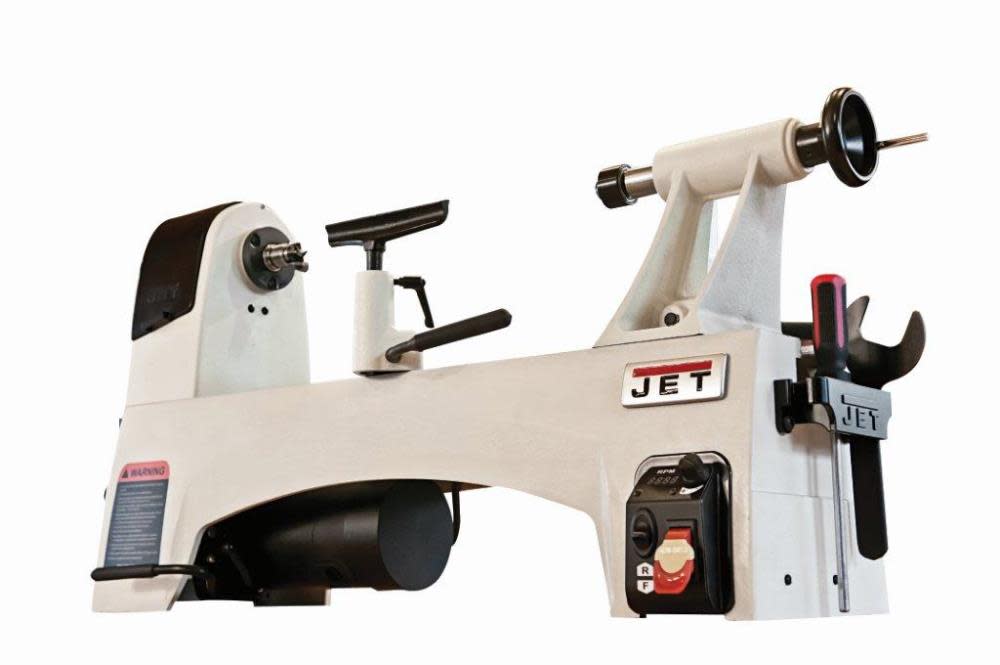 JWL-1221VS 12 In. x 21 In. Variable Speed Wood Lathe - Intensery
