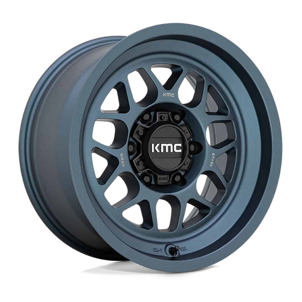 KMC Wheels KM725 17X8.5 6X5.5 MTL-BLUE 0MM - Intensery