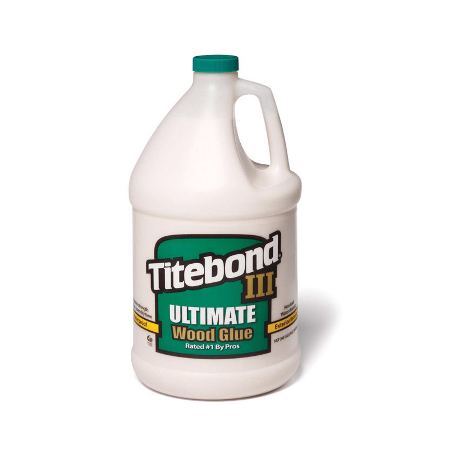 Titebond III Ultimate Waterproof Tan Wood Glue 1 gal - Intensery