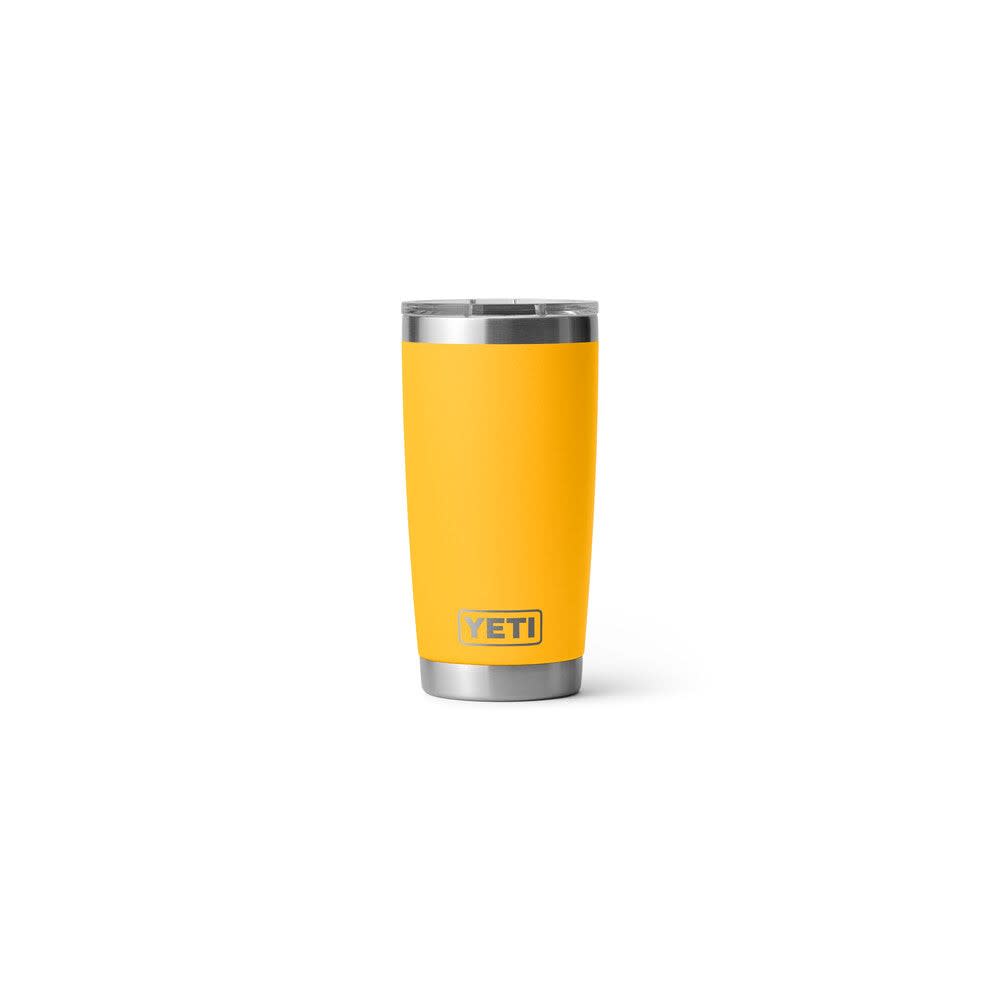 Yeti Rambler 20oz Tumbler with Magslider Lid Alpine Yellow - Intensery